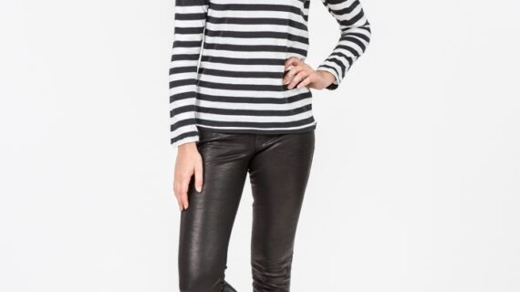 Long Sleeve Striped Tee