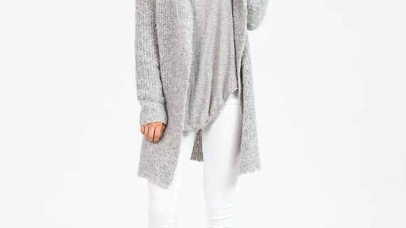 Womens Boucle Cardigan